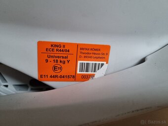 Britax Romer King II. (9-18 kg) - 3