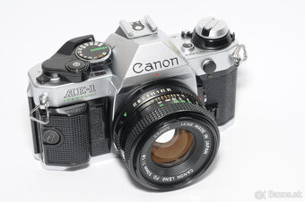 Canon AE1 Program, Canon FDn 50mm, blesk METZ - stav. EXC+ - 3