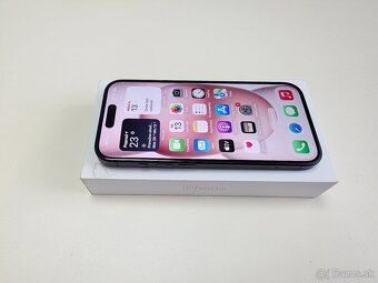 APPLE IPHONE 15 128GB BLACK,ZDRAVIE BATERKY 100% - 3