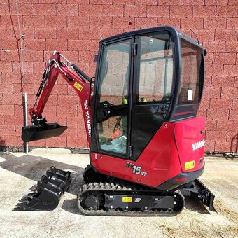 Pásové rypadlo Yanmar SV15VT minibager (1,7ton) - 3