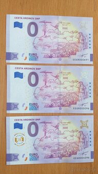 0 euro bankovka, 0 euro souvenir, 0€ bankovka 5 - 3