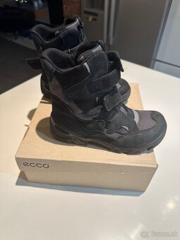 Predám zimné topánky ECCO, vel 37 - 3