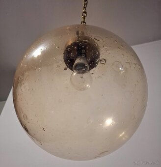 Retro lustre kamenický šenov - 3