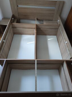 Manželská posteľ s úložným priestorom - 3