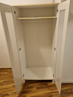 Ikea biela skriňa a šuflíky - 3