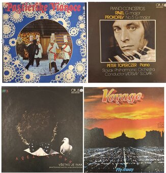 Retro gramofónové LP platne, stav vg+ - 3