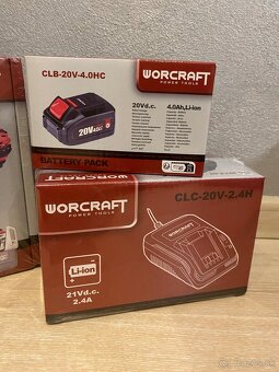 WORCRAFT AKU Set: Vŕtačka + Batéria + Nabíjačka - 3