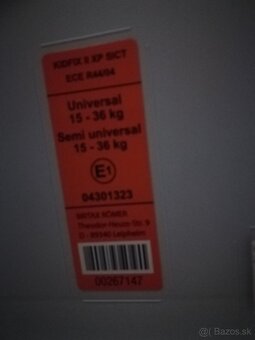 Autosedačka Britax Römer KIDFIX XP 15-36 kg - 3