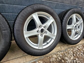 Letná sada BORBET 5x112 +Continental 205/55 R16 - 3