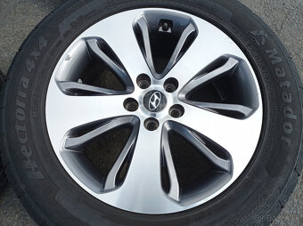 5x114,3 Hyundai Santa Fe 7Jx18 ET41 č. 52910-2B485 alu disky - 3