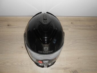 Predam krasnu novu moto prilbu znacky SHARK SPARTAN GT REPL - 3