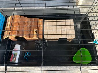 Predám krásnu a plne vybavenú klietku - v dobrom stave 🐰🐹 - 3