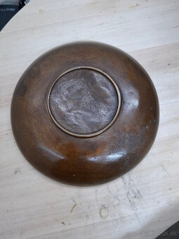 Predám pamätnú bronzovú misu Franz Hanfstaengl (1804) signov - 3