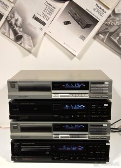 Seria CD prehravac TECHNICS CD1 vzacne modely velky display - 3