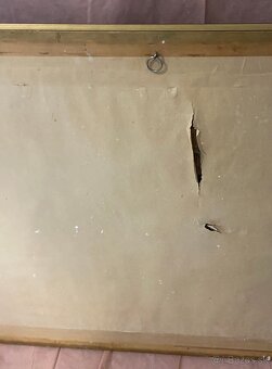 Vyšívaný zarámovaný gobelín - 3