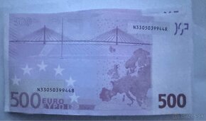 Bankovka 500€ - 3