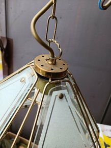 Závesný luster / lampa do kuchyne + náhradné sklá - 3