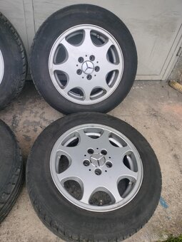 4ks alu disky MB 5x112 r16 225/55 r16 5mm - 3
