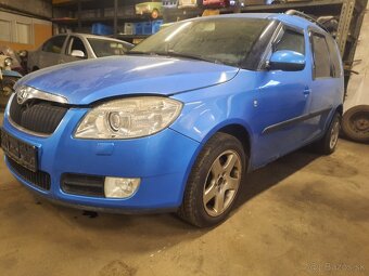 Rozpredam Skoda Roomster 1,4tdi 59kw BMS farba 9471, - 3