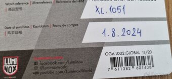 Predám hodinky LUMINOX ICE-SAR XL.1051 - 3