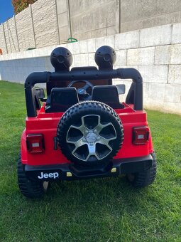 Detské elektrické autíčko Jeep - 3