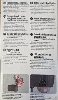 Batériový LED refletor , snímačom pohybu. Zn. Brennenstuhl. - 3