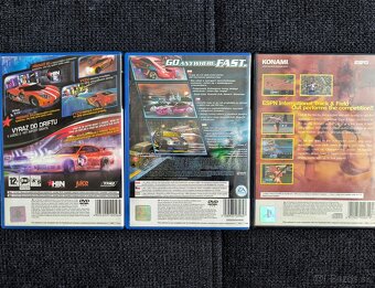 4x hra NFS, Juiced, TaF , SW  PS2 - 3