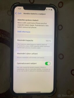 Apple iPhone XS – 256 GB, batéria 100 %, krásny stav – všetk - 3
