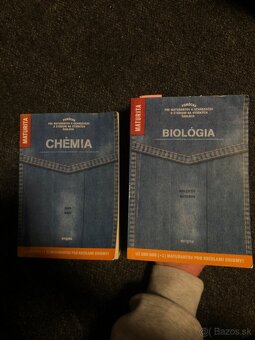Predám testovnice + knihy na prijímacie skúšky na medicínu - 3