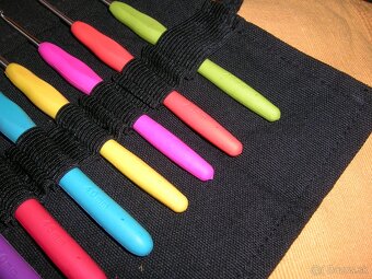 Háčiky s rúčkou - sada 9 kusov v puzdre - 3