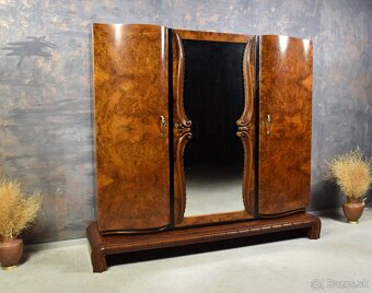 Starožitná Skriňa- ART DECO 1930 po renovácii - 3