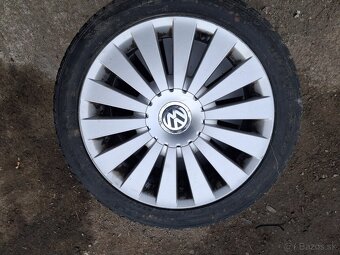 Orig. VW 17" alu disky so zim. pn. 225/46R17 - 3