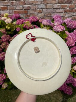 Veľké starožitné taniere na zavesenie - 3