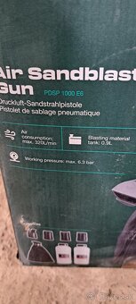 Pieskovacia pištol parkside + 20 kg piesku - 3