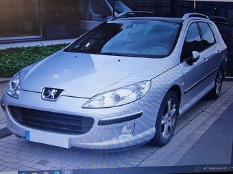 Peugeot 407 SW kufrové dvere - 3