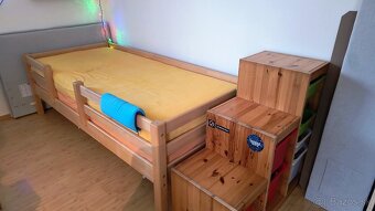 Vyvýšena posteľ so šmýkačkou - 3