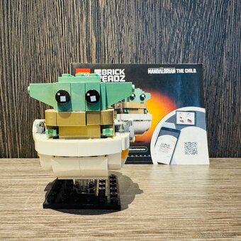 LEGO BrickHeadz 75317 – Mandalorian a Dieťa - 3