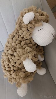 Ručne háčkovaný plyšový baranček na objednávku 🐑 - 3