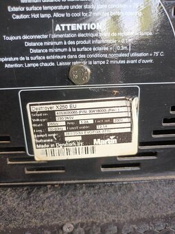 Martin scanner mx1/Destroyler x250 dmx - 3