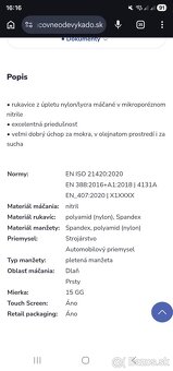 Pracovné rukavice - 3