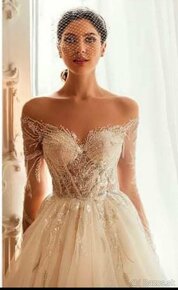 Predám svadobné šaty Nicole Sposa - 3