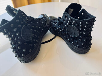 Converse Monocrome, ALL-star Chuck Taylor, black spike - 3