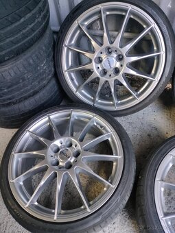 4ks alu disky orig. Ronal 5x112 R19 pneu 225/35 ZR 19 - 3
