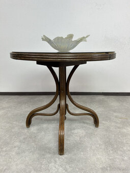 Stoličky Thonet s ratanovým výpletom v opierke - 3