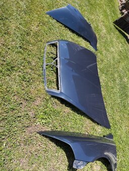 čelne sklo, okno, airbag, kapota, blatnik, škoda octavia 2 - 3