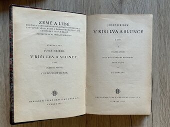 5x Země a lidé Česká grafická unie - 3
