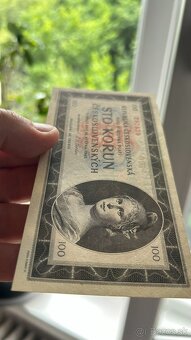 Bankovky ČSR 1945 Neperforované Unc - 3