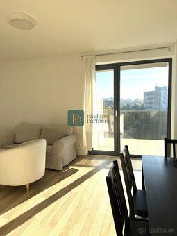 Prenájom 2 izbový byt, Zobor, veľká terasa, garáž, krásne vý - 3