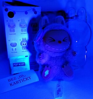 č.1 👜💕ORIGINÁL Labubu Have a Seat série V2 HEHE, mončičák - 3