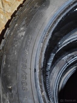 Predam 4× zimné pneumatiky 195/65R15 91T Matador - 3